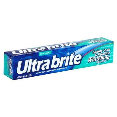 Ultra Brite Anticavity Fluoride Toothpaste Anticavity Fluoride Toothpaste, Cool Mint, 6 Oz (Pack of 6))