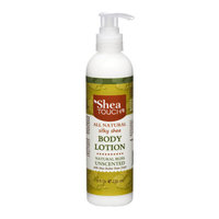 Shea Touch STBL014 Silky Shea Body Lotion Natural Bliss Unscented 8 Fl oz/236 Ml
