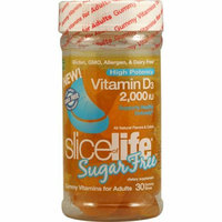 Hero Nutritionals Slice of Life Vitamin D3 Sugar Free 2000 IU 30 Gummy Slices