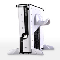 Calibur 11 Xbox 360 Slim Vault: Gundam White