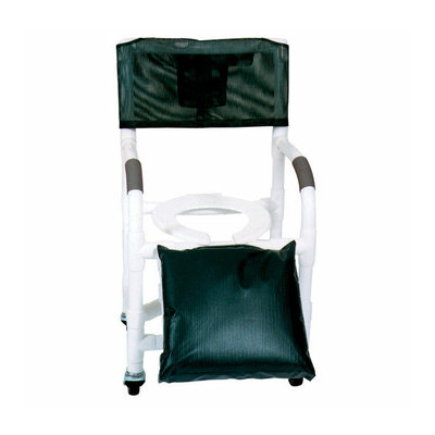 MJM International Standard Deluxe Shower Chair for Uni and Bi Lateral Amputee Individuals