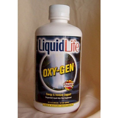 Trc Nutritional Laboratories OXY-GEN Energy & Immune Support Oxygenated Liquid Aloe Vera Supplement