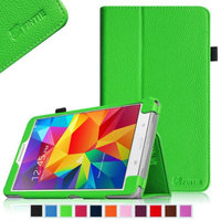 Fintie Folio Premium Vegan Leather Case Cover for Samsung Tab 4 8.0 8-Inch Tablet, Green