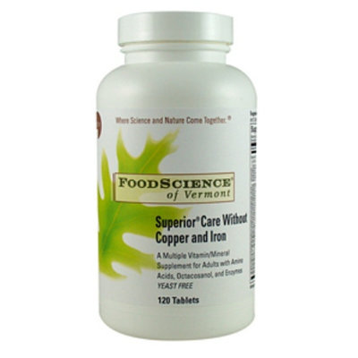 FoodScience of Vermont Superior Care Without Copper and Iron
