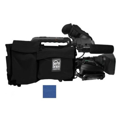 Porta Brace Camera Body Armor for Panasonic AJ-HPX370, Blue