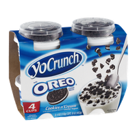 YoCrunch Cookies n' Cream Lowfat Yogurt with Oreo Cookie Pieces