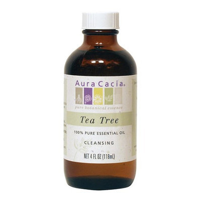 Aura Cacia Tea Tree, Essential Oil, 4 oz. bottle