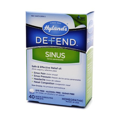 Hyland's Defend Sinus Quick Dissolving Tablets