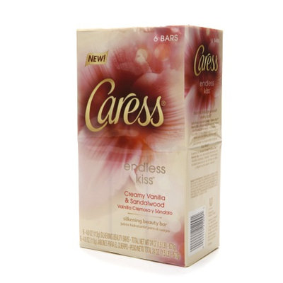 Caress Silkening Beauty Bars 6 PackCreamy Vanilla & Sandalwood