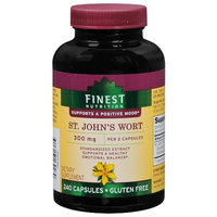 Finest Nutrition St. John's Wort 300 mg Dietary Supplement Capsules