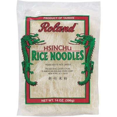 Roland Hsinchu Rice Noodles, 14-Ounce (Pack of 8)