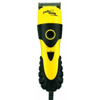 Conair Yellow Dog 2-in-1 Clipper/Trimmer Kit, Dog Home Grooming, Yellow
