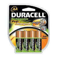 Duracell Rechargeable StayCharged Batteries