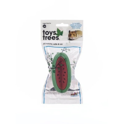 JW Pet Company Toys from Trees Watermelon Small Animal Toy, Large