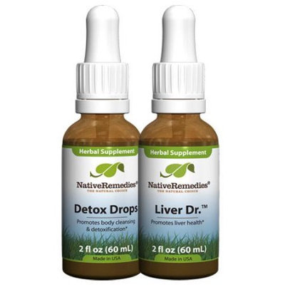 Native Remedies Native Remedies Detox ComboPack - Detox Drops + Liver Dr.