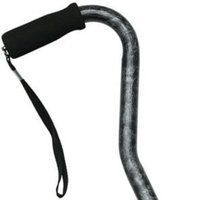 Harvy Adjustable Center Balance Offset Cane Berry Aluminum -Affordable Gift! Item #DHAR-9052184