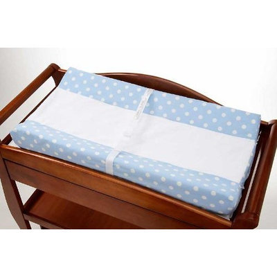 NoJo 2 Pack Dot Changing Table Cover - Brown withIvory Dots