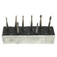 Forney 60237 Mini Steel Burr Set 8 Piece