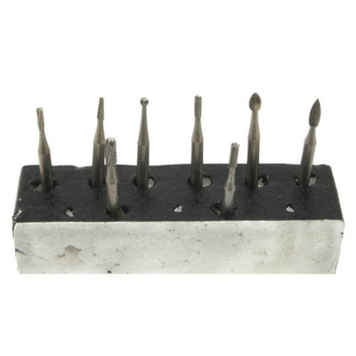 Forney 60237 Mini Steel Burr Set 8 Piece