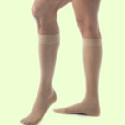 Jobst Women's Ultrasheer 15-20 mmHg Closed Toe Knee High Support Sock Size: X-Large, Color: Espresso