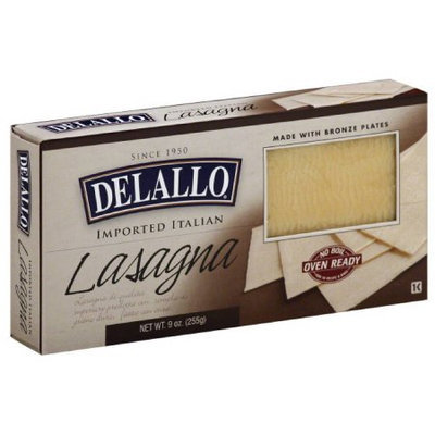 Delallo Imported Italian Lasagna, 9 oz, (Pack of 12)