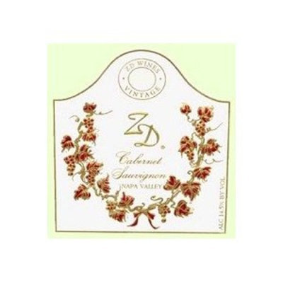 Zd Wines Cabernet Sauvignon 2010 750ML