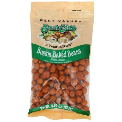 Snak Club Boston Baked Beans, 8 Ounce (Pack of 6)