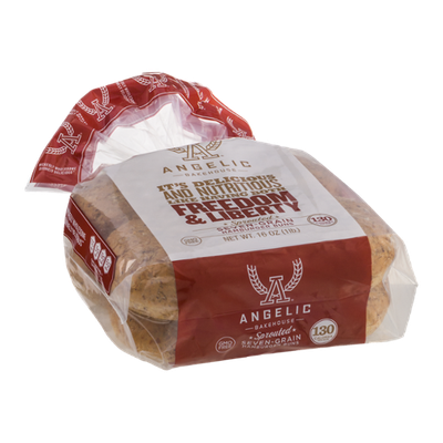 Angelic Bakehouse Sprouted Seven-Grain Hamburger Buns