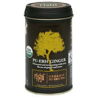 Rishi Tea Organic Pu-erh Ginger Loose Tea, 3.8-Ounce (Pack of 3)