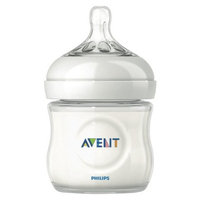 Philips Avent BPA Free Natural 4 Ounce Polypropylene Bottle, 1-Pack