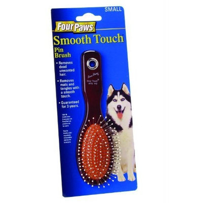 Four Paws Pet Products Smooth Touch Pin Brush - Small