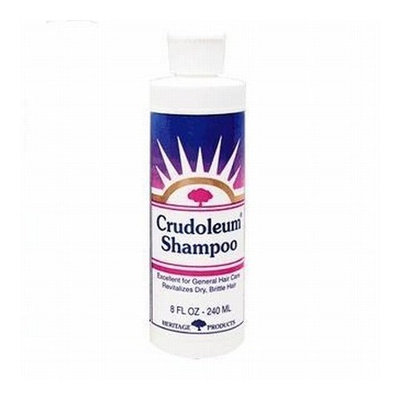 Heritage Store Heritage Shampoo, Crudoleum 8 oz Liquid