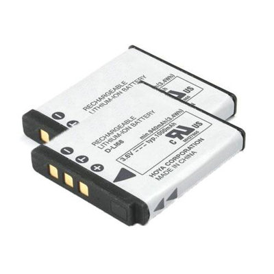 Battery for Pentax DLi68 (2-Pack) Camera Battery