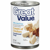 Great Value : Cream Of Chicken Condensed Soup
