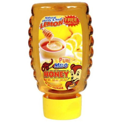 Mel O Mel-O Pure Honey with No Mess Cap, 24-Ounce (Pack of 3)