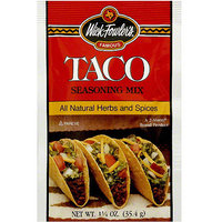 Wick Fowler's Taco Seasoning Mix, 1.25 oz (Pack of 24)