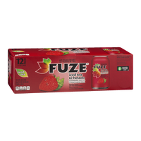 FUZE Iced Tea Strawberry Red Tea - 12 PK