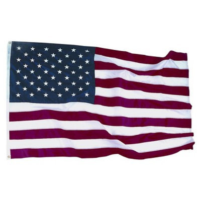 Annin Nylon U.S. Embroidered Flag - 3'x5'