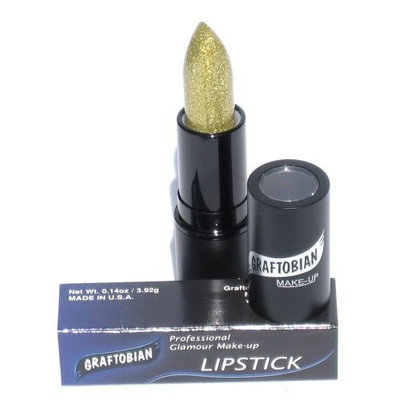 Graftobian Professional Lipstick, Gold Glitter
