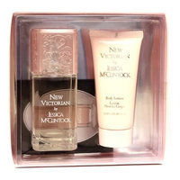 Victorian By Jessica Mcclintock For Women. Gift Set ( Eau De Parfum Spray 3.4 Oz + Body Lotion 3.0 Oz).