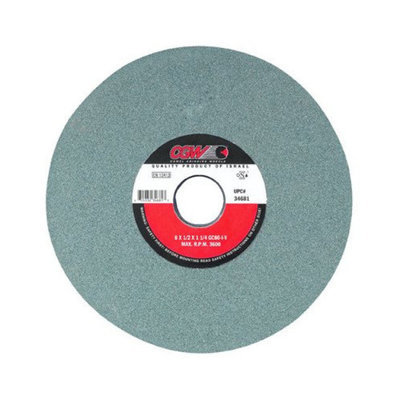 CGW Abrasives Green Silicon Carbide Surface Grinding Wheels - 7x1x1-1/4 t5 cg60-i-v green silicon carbide surf