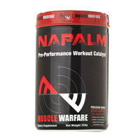 Muscle Warfare NAPALM Pre-Performance Workout Catalyst Grape Splash