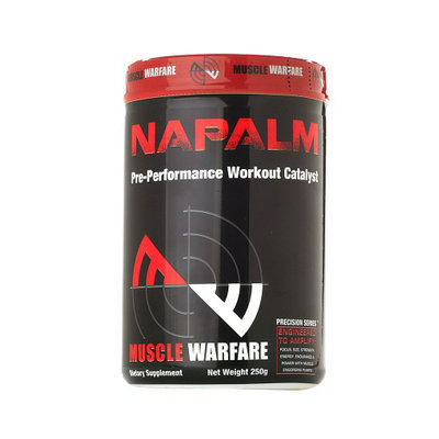 Muscle Warfare NAPALM Pre-Performance Workout Catalyst Grape Splash