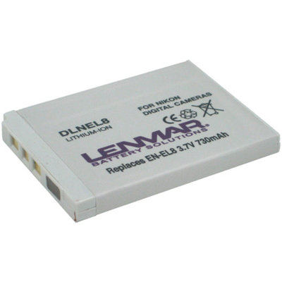 Lenmar Battery replaces Nikon EN-EL8 - Camera Battery
