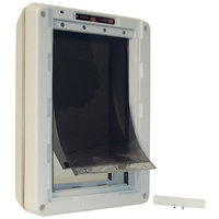 Perfect Pet Extra Large All Weather Pet Door with Protector Alarm Slide