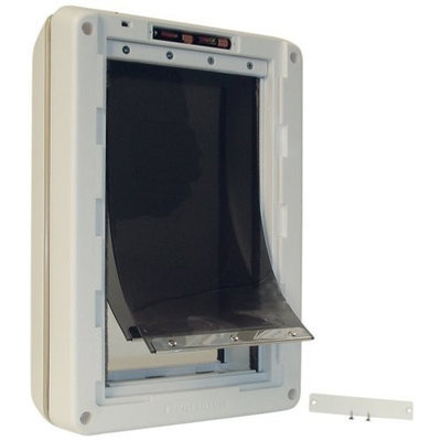 Perfect Pet Extra Large All Weather Pet Door with Protector Alarm Slide