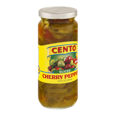 Cento Hot Cherry Peppers Sliced