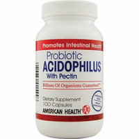 American Health Probiotic Acidophilus with Pectin 100 Capsules