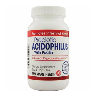 American Health Probiotic Acidophilus with Pectin 100 Capsules