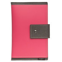 San Lorenzo from MT BAKER MERCANTILE San Lorenzo Eco-Friendly Italian Leather and Wool Kindle Sleeve - PINK